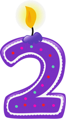 bougie d'anniversaire - fête - loisirs - smiley émoticône émoji cartoon clipart illustration - artémotic