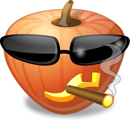 citrouille halloween - fête - loisirs - smiley émoticône émoji cartoon clipart illustration - artémotic