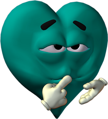 cœur saint-valentin - fête - loisirs - smiley émoticône émoji cartoon clipart illustration - artémotic