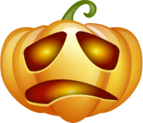 citrouille halloween - fête - loisirs - smiley émoticône émoji cartoon clipart illustration - artémotic