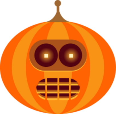 citrouille halloween - fête - loisirs - smiley émoticône émoji cartoon clipart illustration - artémotic
