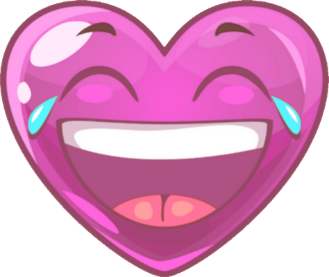 cœur saint-valentin - fête - loisirs - smiley émoticône émoji cartoon clipart illustration - artémotic