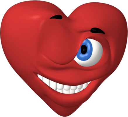 cœur saint-valentin - fête - loisirs - smiley émoticône émoji cartoon clipart illustration - artémotic