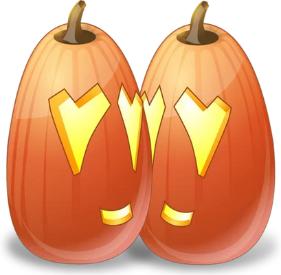 citrouille halloween - fête - loisirs - smiley émoticône émoji cartoon clipart illustration - artémotic