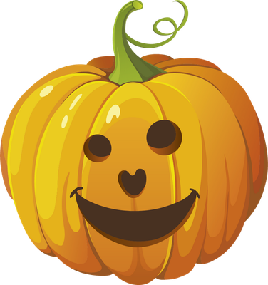 citrouille halloween - fête - loisirs - smiley émoticône émoji cartoon clipart illustration - artémotic