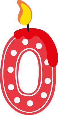 bougie d'anniversaire - fête - loisirs - smiley émoticône émoji cartoon clipart illustration - artémotic