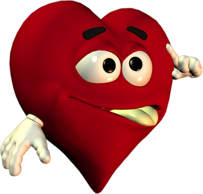 cœur saint-valentin - fête - loisirs - smiley émoticône émoji cartoon clipart illustration - artémotic