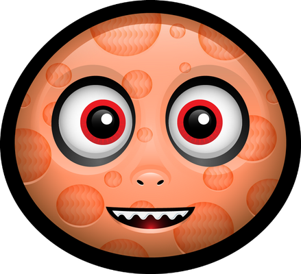 monstre halloween - fête - loisirs - smiley émoticône émoji cartoon clipart illustration - artémotic