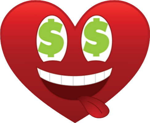 cœur saint-valentin - fête - loisirs - smiley émoticône émoji cartoon clipart illustration - artémotic