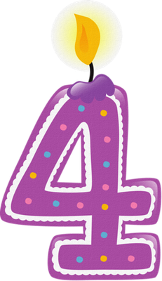 bougie d'anniversaire - fête - loisirs - smiley émoticône émoji cartoon clipart illustration - artémotic