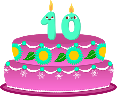 gâteau d'anniversaire - fête - loisirs - smiley émoticône émoji cartoon clipart illustration - artémotic