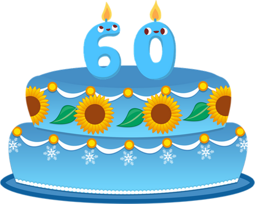 gâteau d'anniversaire - fête - loisirs - smiley émoticône émoji cartoon clipart illustration - artémotic