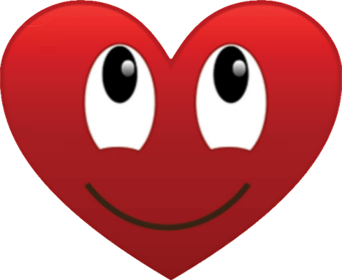cœur saint-valentin - fête - loisirs - smiley émoticône émoji cartoon clipart illustration - artémotic
