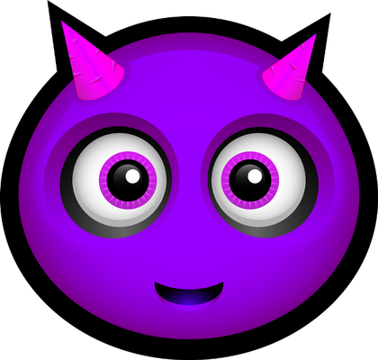 monstre halloween - fête - loisirs - smiley émoticône émoji cartoon clipart illustration - artémotic