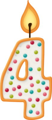bougie d'anniversaire - fête - loisirs - smiley émoticône émoji cartoon clipart illustration - artémotic