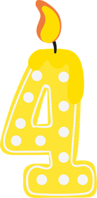 bougie d'anniversaire - fête - loisirs - smiley émoticône émoji cartoon clipart illustration - artémotic