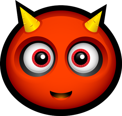 monstre halloween - fête - loisirs - smiley émoticône émoji cartoon clipart illustration - artémotic