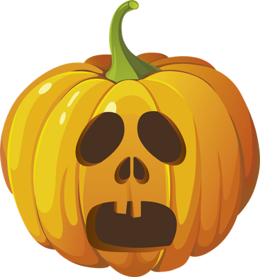 citrouille halloween - fête - loisirs - smiley émoticône émoji cartoon clipart illustration - artémotic