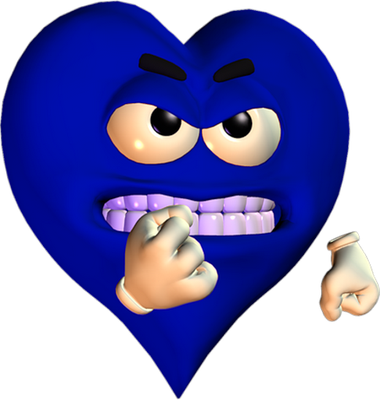 cœur saint-valentin - fête - loisirs - smiley émoticône émoji cartoon clipart illustration - artémotic