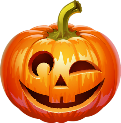 citrouille halloween - fête - loisirs - smiley émoticône émoji cartoon clipart illustration - artémotic