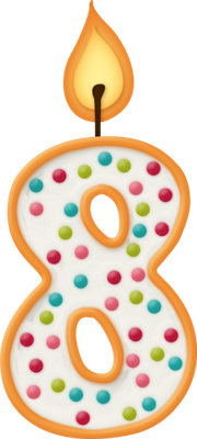 bougie d'anniversaire - fête - loisirs - smiley émoticône émoji cartoon clipart illustration - artémotic