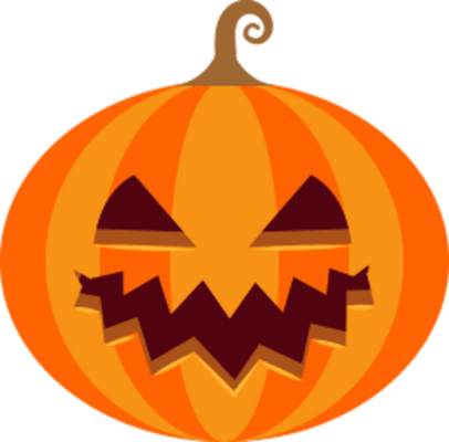 citrouille halloween - fête - loisirs - smiley émoticône émoji cartoon clipart illustration - artémotic