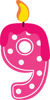 bougie d'anniversaire - fête - loisirs - smiley émoticône émoji cartoon clipart illustration - artémotic