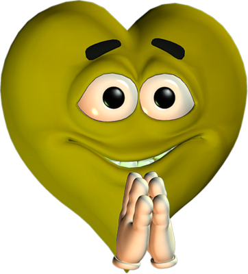 cœur saint-valentin - fête - loisirs - smiley émoticône émoji cartoon clipart illustration - artémotic