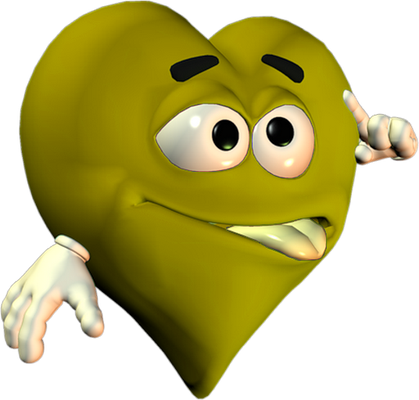 cœur saint-valentin - fête - loisirs - smiley émoticône émoji cartoon clipart illustration - artémotic