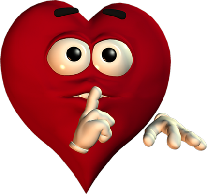cœur saint-valentin - fête - loisirs - smiley émoticône émoji cartoon clipart illustration - artémotic