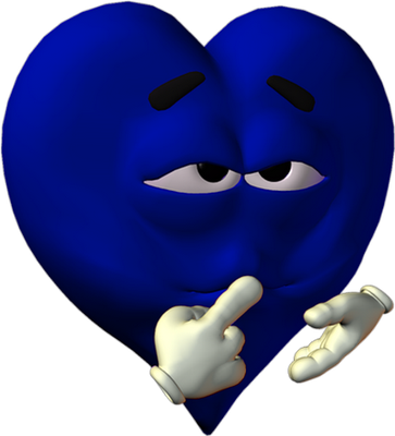 cœur saint-valentin - fête - loisirs - smiley émoticône émoji cartoon clipart illustration - artémotic