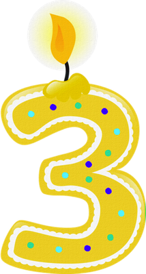 bougie d'anniversaire - fête - loisirs - smiley émoticône émoji cartoon clipart illustration - artémotic