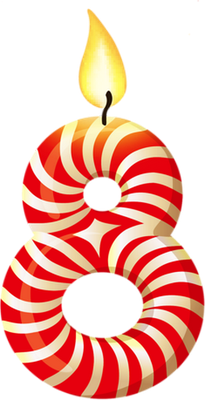 bougie d'anniversaire - fête - loisirs - smiley émoticône émoji cartoon clipart illustration - artémotic