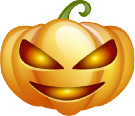 citrouille halloween - fête - loisirs - smiley émoticône émoji cartoon clipart illustration - artémotic