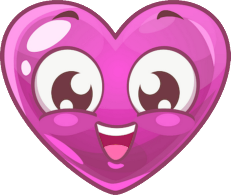 cœur saint-valentin - fête - loisirs - smiley émoticône émoji cartoon clipart illustration - artémotic