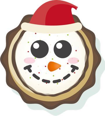 noël - fête - loisirs - smiley émoticône émoji cartoon clipart illustration - artémotic