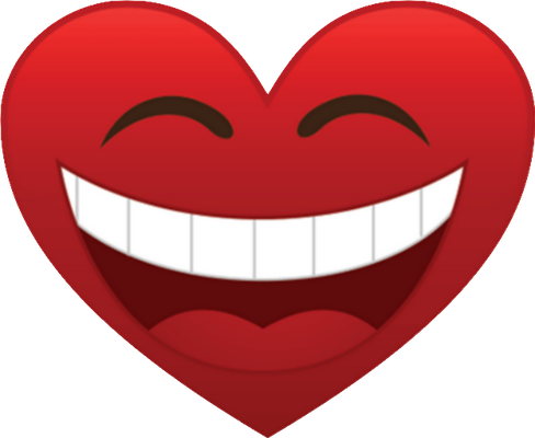 cœur saint-valentin - fête - loisirs - smiley émoticône émoji cartoon clipart illustration - artémotic