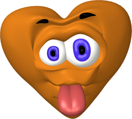 cœur saint-valentin - fête - loisirs - smiley émoticône émoji cartoon clipart illustration - artémotic