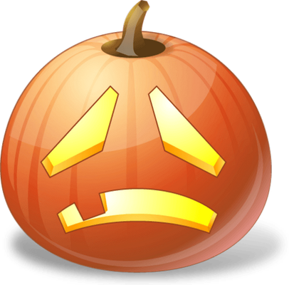 citrouille halloween - fête - loisirs - smiley émoticône émoji cartoon clipart illustration - artémotic