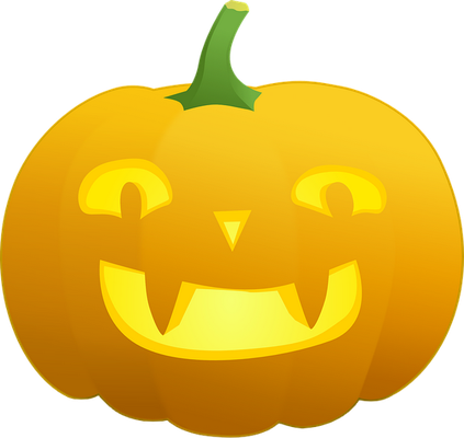 citrouille halloween - fête - loisirs - smiley émoticône émoji cartoon clipart illustration - artémotic