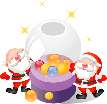 père noël - fête - loisirs - smiley émoticône émoji cartoon clipart illustration - artémotic