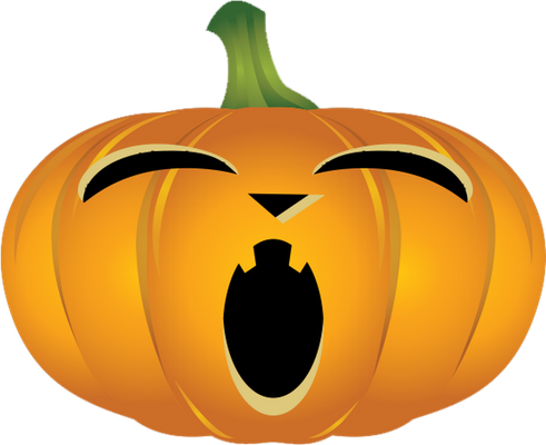 citrouille halloween - fête - loisirs - smiley émoticône émoji cartoon clipart illustration - artémotic