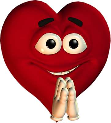 cœur saint-valentin - fête - loisirs - smiley émoticône émoji cartoon clipart illustration - artémotic