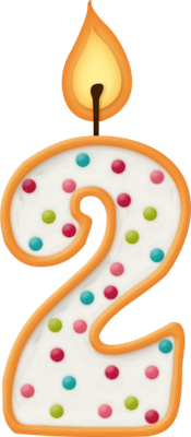 bougie d'anniversaire - fête - loisirs - smiley émoticône émoji cartoon clipart illustration - artémotic
