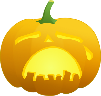 citrouille halloween - fête - loisirs - smiley émoticône émoji cartoon clipart illustration - artémotic