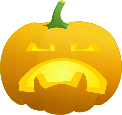 citrouille halloween - fête - loisirs - smiley émoticône émoji cartoon clipart illustration - artémotic