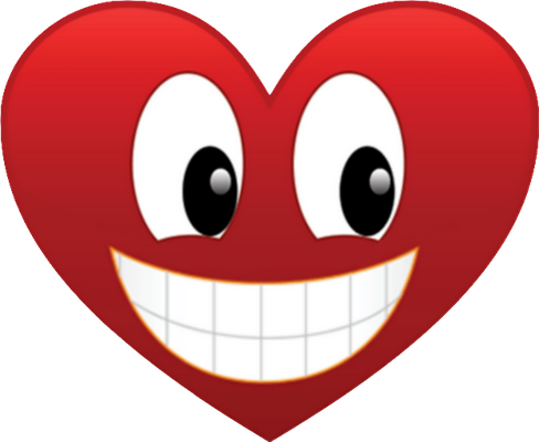cœur saint-valentin - fête - loisirs - smiley émoticône émoji cartoon clipart illustration - artémotic