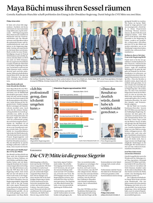 Obwaldner Zeitung vom 14.03.2022