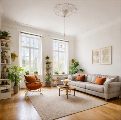Altbauwohnung in Berlin-Wedding mit klassischem Berliner Charme