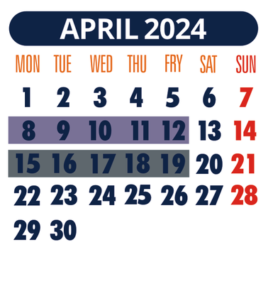 VMByachts Schedule | April 2024